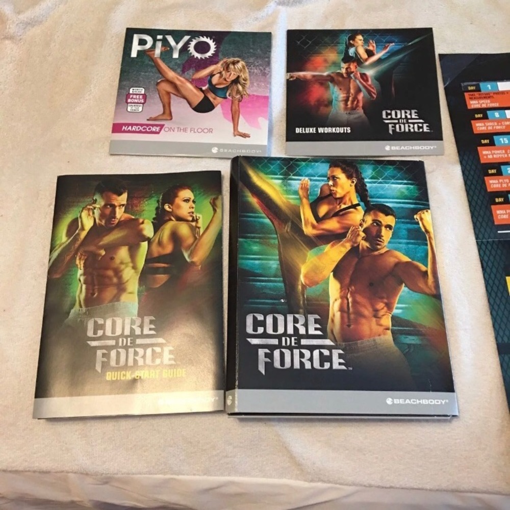 Core De Force And Piyo Workout DVDs